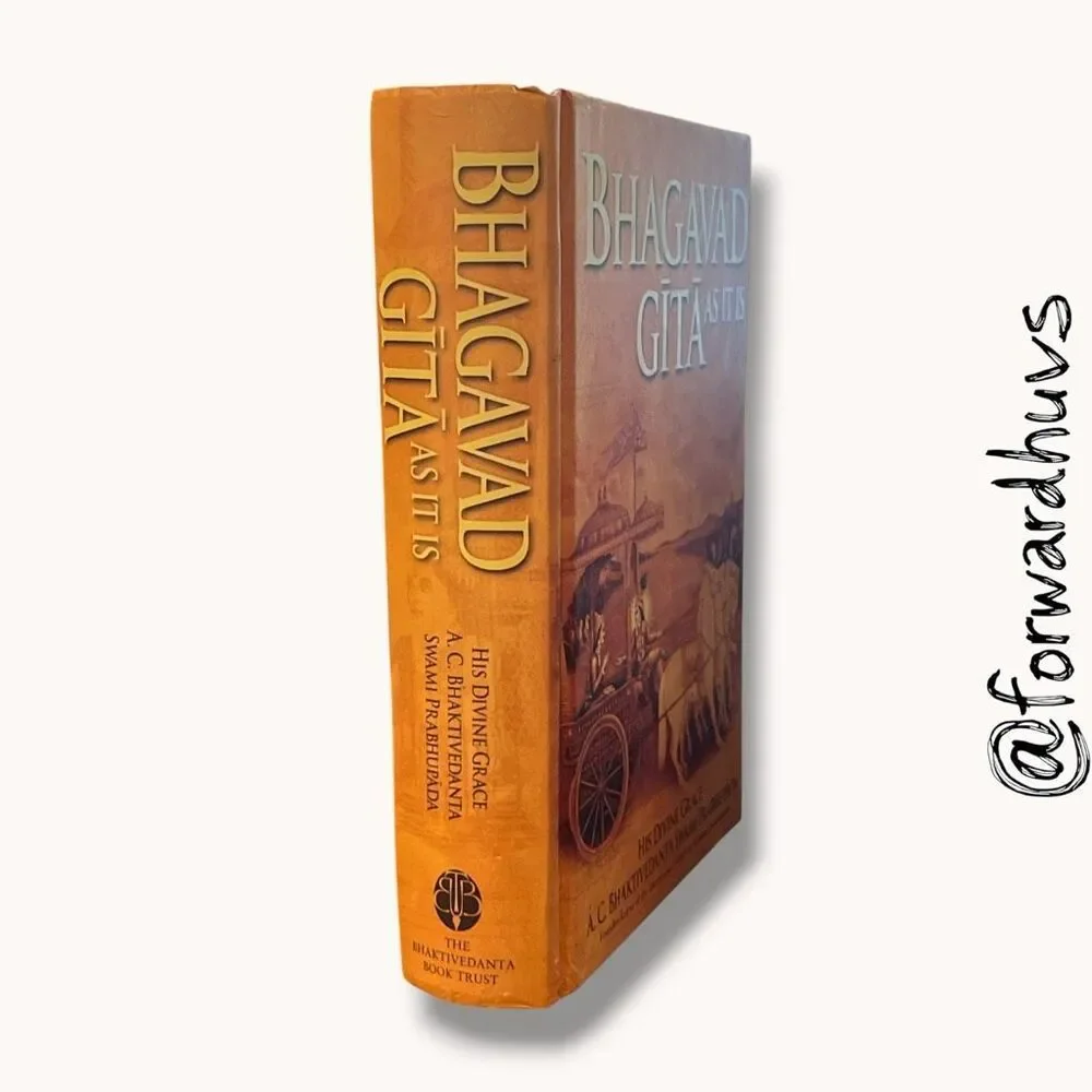 Bhagavad Gita As It Is Hardcover A.C. Bhaktivedanta Swami Prabhupada